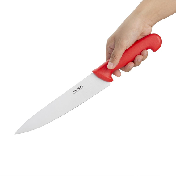 Hygiplas Kochmesser 21cm rot 1 Hygiplas Kochmesser 21cm rot