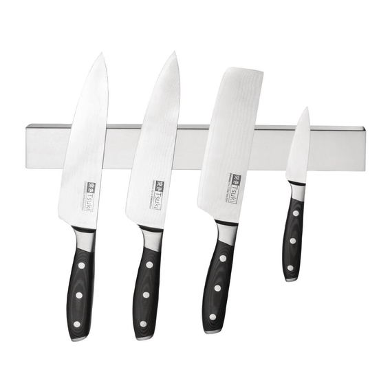 Vogue magnetischer Messerhalter Edelstahl 36cm Vogue magnetischer Messerhalter Edelstahl 36cm