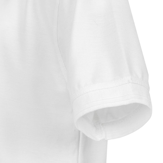Unisex Poloshirt weiß L 6 Unisex Poloshirt weiß L