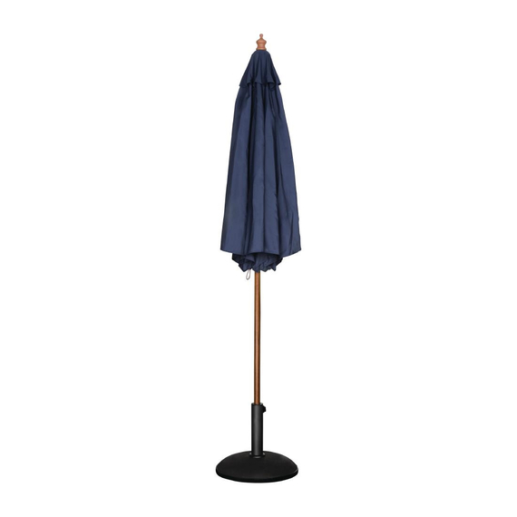 Bolero runder Sonnenschirm dunkelblau 3m 1 Bolero runder Sonnenschirm dunkelblau 3m