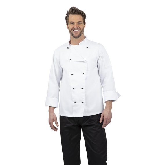 Whites Chicago Kochjacke lange Ärmel weiß S 2 Whites Chicago Kochjacke lange Ärmel weiß S
