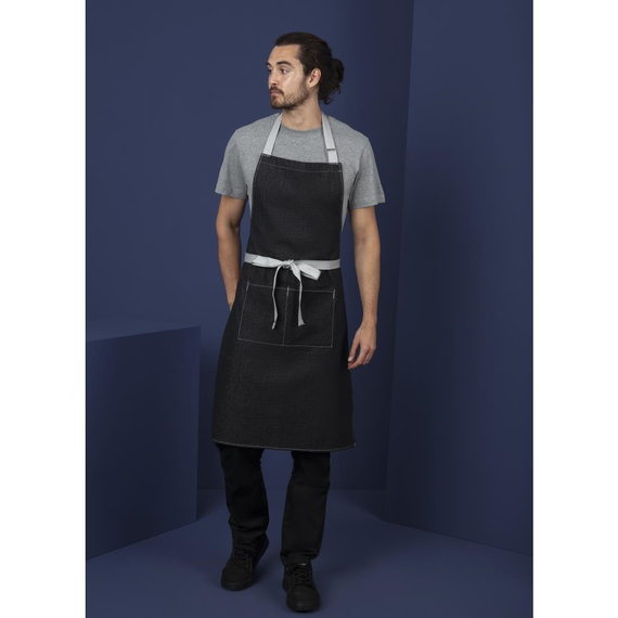Southside Denimlatzschürze schwarz 8 Southside Denimlatzschürze schwarz