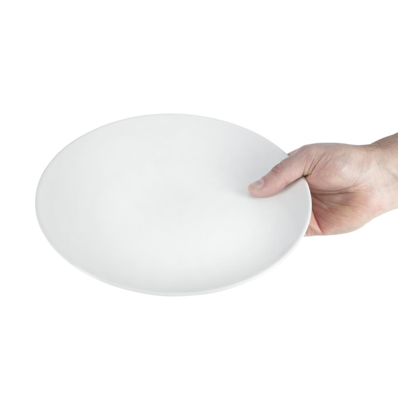 Olympia Whiteware runde Coupeteller 25cm (12 Stück) 5 Olympia Whiteware runde Coupeteller 25cm (12 Stück)