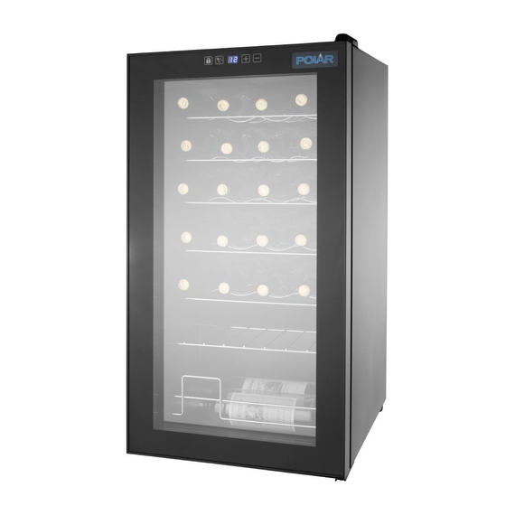 Polar C-Serie 28 Flaschen Flaschen Tisch-Weinkühlschrank 3 Polar C-Serie 28 Flaschen Flaschen Tisch-Weinkühlschrank