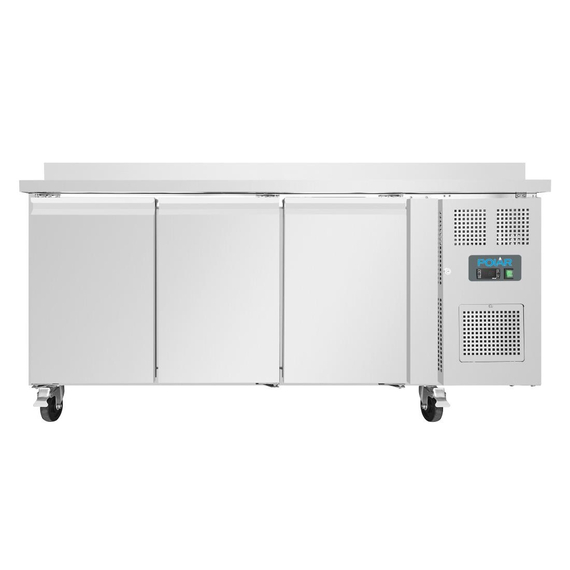 Polar Serie U 3-türiger Edelstahlgefrierschrank mit Spritzschutz 417Ltr 3 Polar Serie U 3-türiger Edelstahlgefrierschrank mit Spritzschutz 417Ltr