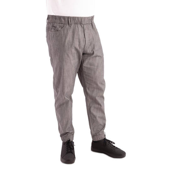 Chef Works Urban Jogger 257 Schwarz-Weiß Fein gestreift Größe XL 7 Chef Works Urban Jogger 257 Schwarz-Weiß Fein gestreift Größe XL