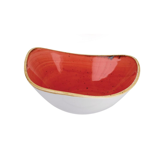 Churchill Stonecast Dreieckige Schüssel, Beerenrot, 235 mm (12 Stück) 1 Churchill Stonecast Dreieckige Schüssel, Beerenrot, 235 mm (12 Stück)