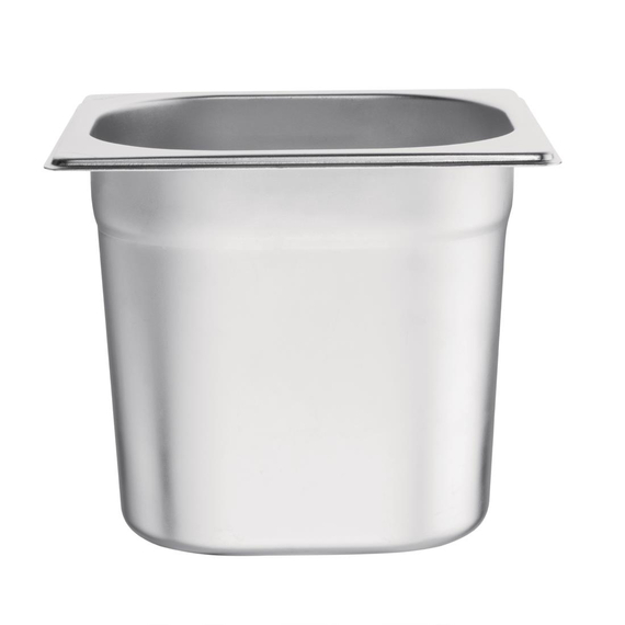 Vogue GN-Behälter Edelstahl 15cm GN1/6 3 Vogue GN-Behälter Edelstahl 15cm GN1/6