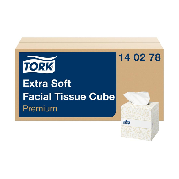 Tork Premium Extra Soft Kosmetiktücher Box 2lagig (30x100) (30 Stück) Tork Premium Extra Soft Kosmetiktücher Box 2lagig (30x100) (30 Stück)