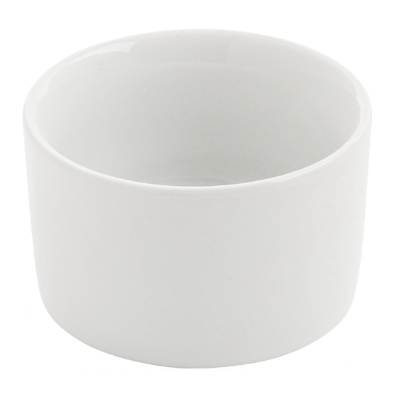 Olympia Whiteware Moderne Auflaufförmchen 8cm (12 Stück) 3 Olympia Whiteware Moderne Auflaufförmchen 8cm (12 Stück)