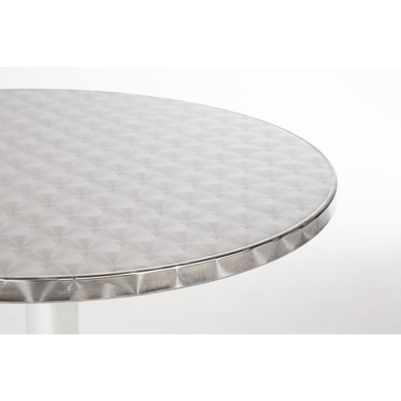 Bolero runder Bistrotisch Edelstahl 1 Bein 60cm 5 Bolero runder Bistrotisch Edelstahl 1 Bein 60cm