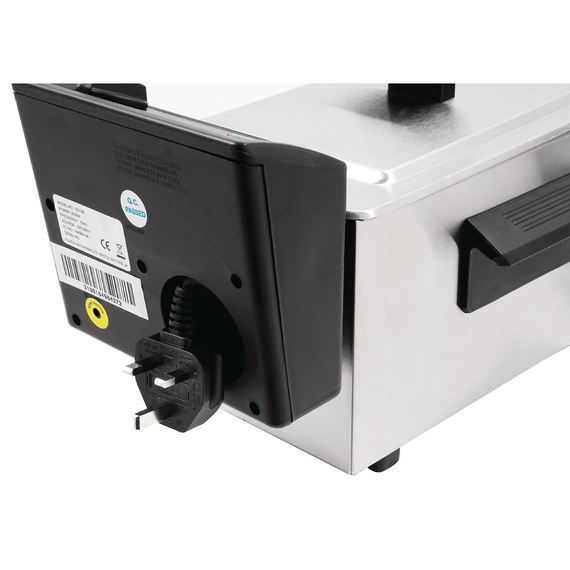 Caterlite Fritteuse 3,5 Liter mit Korb und 2 kW Leistung 8 Caterlite Fritteuse 3,5 Liter mit Korb und 2 kW Leistung