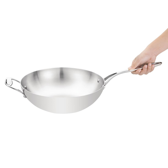 Vogue Tri Wall Wok 305mm 1 Vogue Tri Wall Wok 305mm