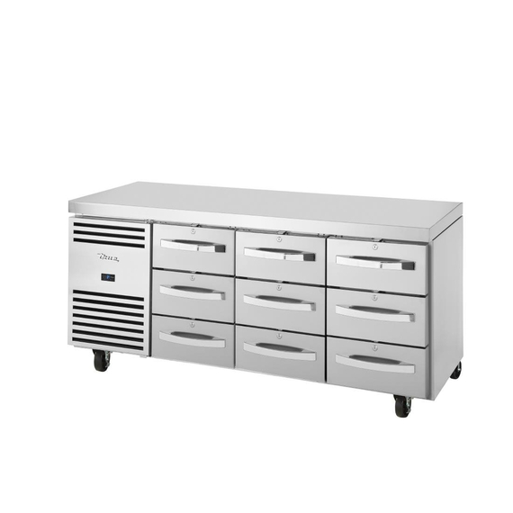 True Schubladen-Thekenkühlschrank TCR1/3 True Schubladen-Thekenkühlschrank TCR1/3