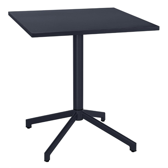 Bolero Porto Klapptisch Schieferblau 700x750mm 1 Bolero Porto Klapptisch Schieferblau 700x750mm