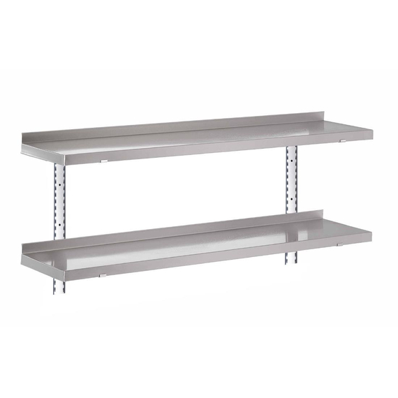 Gastro M Edelstahlboden ohne Halterungen 120cm breit 1 Gastro M Edelstahlboden ohne Halterungen 120cm breit