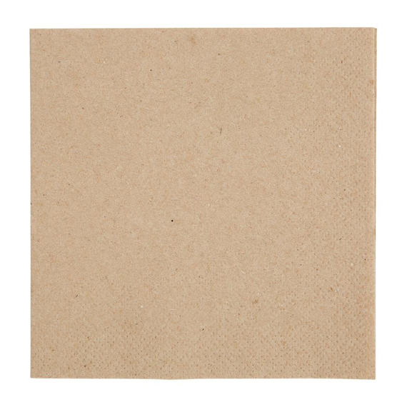 Fiesta Recyclable Cocktailservietten aus recyceltem Kraftpapier 24cm (4000 Stück) Fiesta Recyclable Cocktailservietten aus recyceltem Kraftpapier 24cm (4000 Stück)