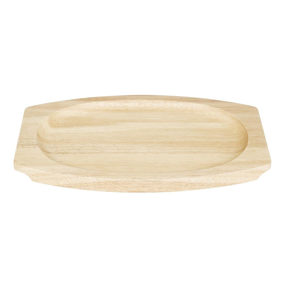 Olympia Hevea-Brett für Gusseisen-Oval-Sizzler 335x205mm für GJ557 1 Olympia Hevea-Brett für Gusseisen-Oval-Sizzler 335x205mm für GJ557