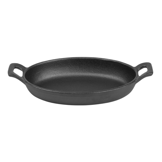 Olympia Gusseisen Ovale Schale mit Ohren 180x120mm Olympia Gusseisen Ovale Schale mit Ohren 180x120mm
