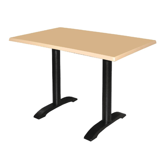 Bolero Doppeltischfuß Gusseisen 72cm hoch (2 Stück) 3 Bolero Doppeltischfuß Gusseisen 72cm hoch (2 Stück)