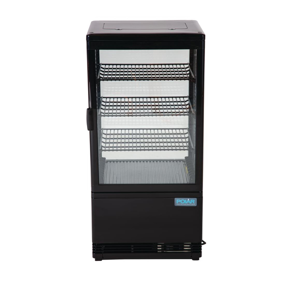Polar C-Serie Energieeffizienter Display-Kühlschrank Schwarz 68Ltr 3 Polar C-Serie Energieeffizienter Display-Kühlschrank Schwarz 68Ltr