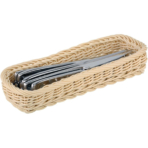 APS Polypropylen Rechteckiger Rattan Korb 270x100mm 7 APS Polypropylen Rechteckiger Rattan Korb 270x100mm