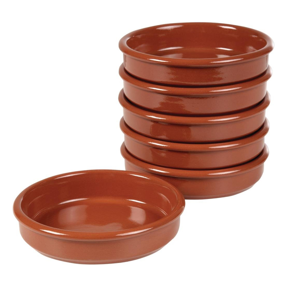 Terrakotta Tapasgeschirr 130mm (24 Stück) 2 Terrakotta Tapasgeschirr 130mm (24 Stück)