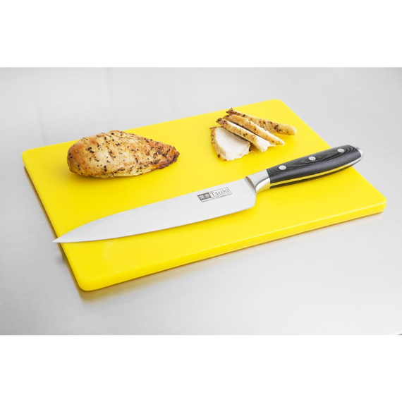 Hygiplas LDPE Schneidebrett gelb 30,5x22,9x1,2cm 3 Hygiplas LDPE Schneidebrett gelb 30,5x22,9x1,2cm