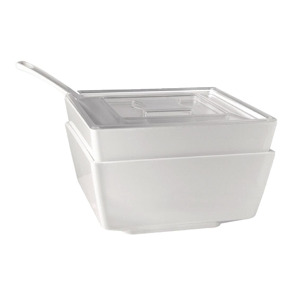 APS Float transparenter Deckel quadratisch 19cm 2 APS Float transparenter Deckel quadratisch 19cm
