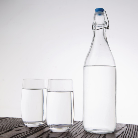 Olympia Glasflaschen mit Bügelverschluss 1L (6 Stück) 5 Olympia Glasflaschen mit Bügelverschluss 1L (6 Stück)