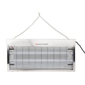 Eazyzap Energieeffizienter Edelstahl-LED-Fliegenkiller 150m²