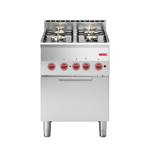 Gastro M Gasherd mit Kombibackofen 60/60CFGE 18,1kW 1 Gastro M Gasherd mit Kombibackofen 60/60CFGE 18,1kW