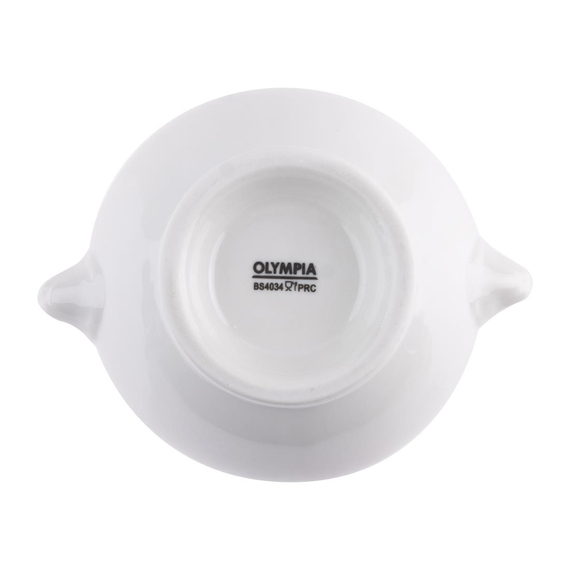 Olympia Whiteware Löwenkopf Suppenschüsseln 475ml/16.5oz (6 Stück) 5 Olympia Whiteware Löwenkopf Suppenschüsseln 475ml/16.5oz (6 Stück)