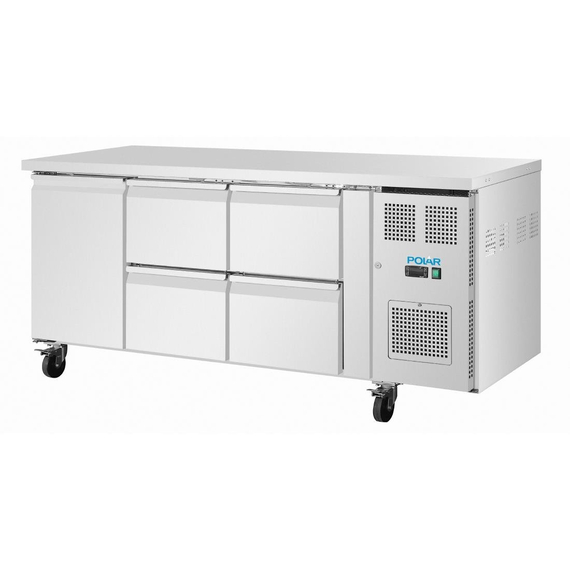 Polar U-Serie Thekenkühlgerät 4 Schubladen & 1 Tür 2 Polar U-Serie Thekenkühlgerät 4 Schubladen & 1 Tür