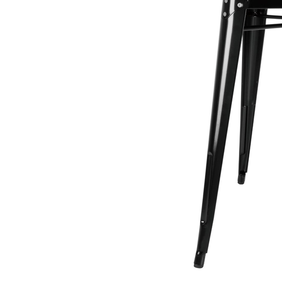 Bolero Bistro Quadratischer Stahltisch Schwarz - 660mm 8 Bolero Bistro Quadratischer Stahltisch Schwarz - 660mm