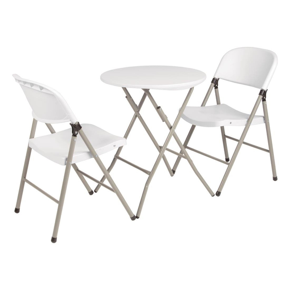 Bolero Klappstühle weiß (2 Stück) Bolero Klappstühle weiß (2 Stück)