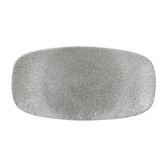 Churchill Raku längliche Platten, Jaspisgrau, 298 x 152 mm (12 Stück) Churchill Raku längliche Platten, Jaspisgrau, 298 x 152 mm (12 Stück)