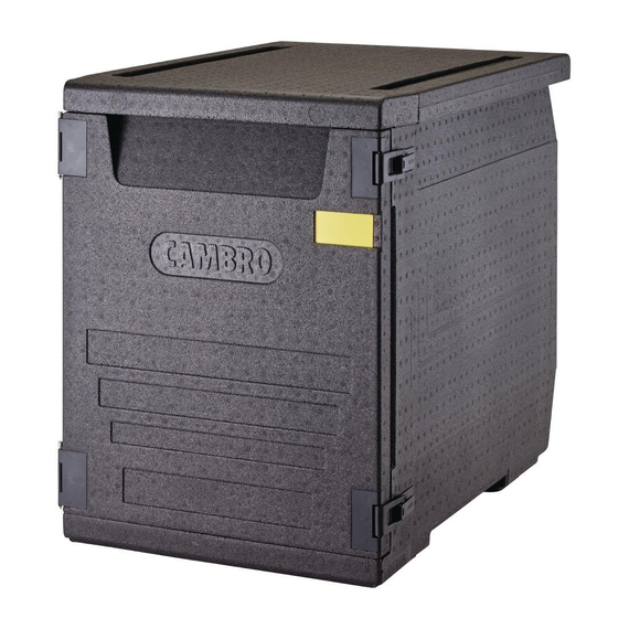 Cambro isolierter Frontlader Lebensmitteltransportbehälter 155L 1 Cambro isolierter Frontlader Lebensmitteltransportbehälter 155L