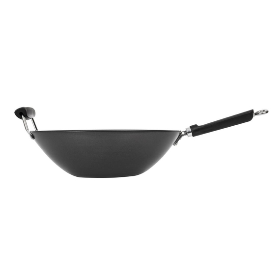 Antihaftbeschichteter Wok mit flachem Boden 35,5cm 1 Antihaftbeschichteter Wok mit flachem Boden 35,5cm