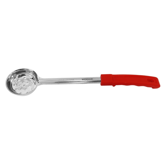 Vogue Rot Perforierte Solide Schöpfkelle 60ml Vogue Rot Perforierte Solide Schöpfkelle 60ml