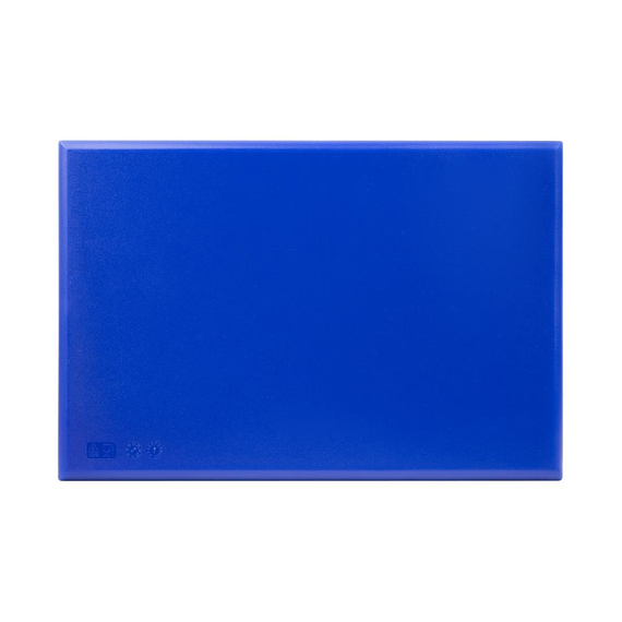 Hygiplas extra dickes Schneidebrett mit hoher Dichte blau 2 Hygiplas extra dickes Schneidebrett mit hoher Dichte blau