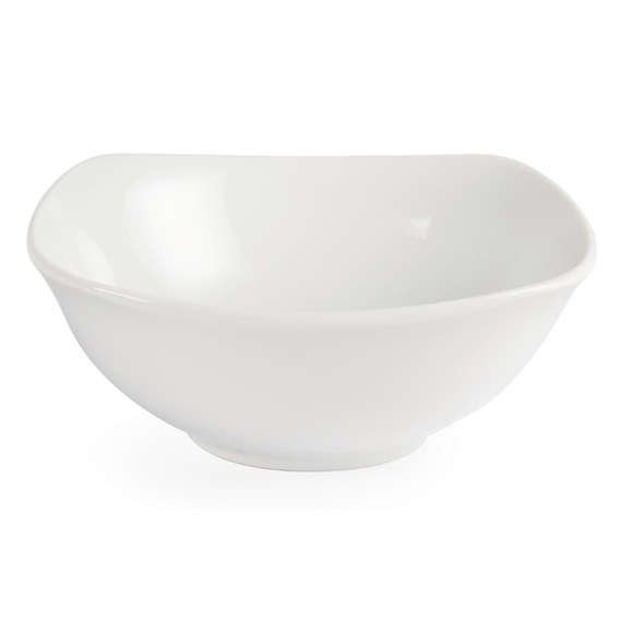 Olympia Whiteware abgerundete quadratische Schalen 18cm (12 Stück) 1 Olympia Whiteware abgerundete quadratische Schalen 18cm (12 Stück)