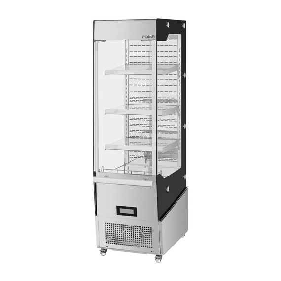 Polar G-Serie Slimline Mehrfachregal-Auslagekühlschrank Mit Tür 2 Polar G-Serie Slimline Mehrfachregal-Auslagekühlschrank Mit Tür