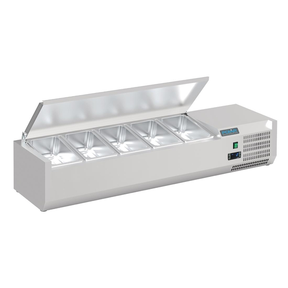 Polar Serie G Aufsatzkühlung mit Deckel 5x GN1/4 1 Polar Serie G Aufsatzkühlung mit Deckel 5x GN1/4
