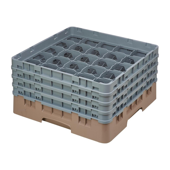 Cambro Gläserspülkorb beige mit 25 Fächern max Glashöhe 21,5cm Cambro Gläserspülkorb beige mit 25 Fächern max Glashöhe 21,5cm