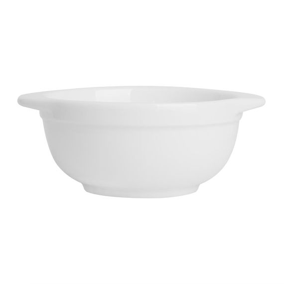 Olympia Whiteware Schalen mit Griffen 250ml (6 Stück) 2 Olympia Whiteware Schalen mit Griffen 250ml (6 Stück)