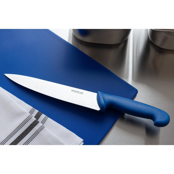 Hygiplas Kochmesser 21cm blau 5 Hygiplas Kochmesser 21cm blau