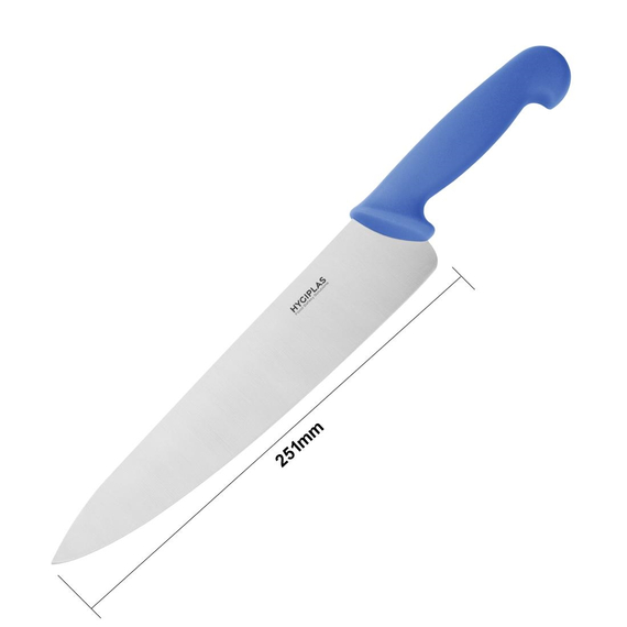 Hygiplas Kochmesser 25cm blau 4 Hygiplas Kochmesser 25cm blau