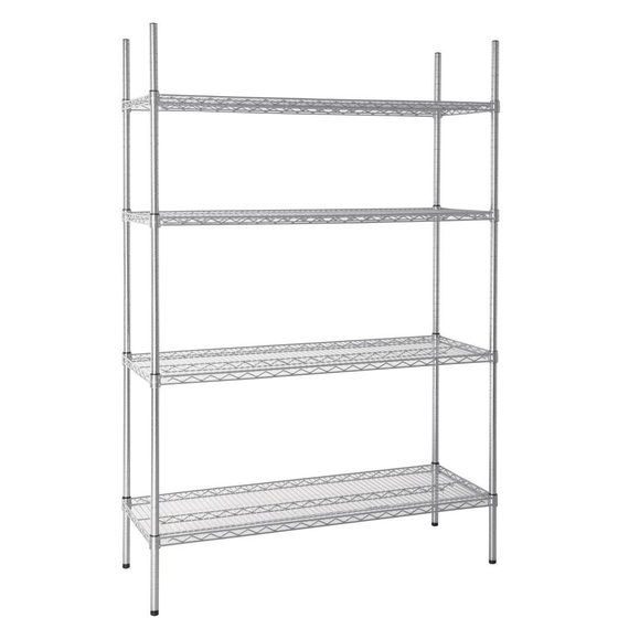 Vogue 4 Reihen Drahtregal Kit 1220x460mm Vogue 4 Reihen Drahtregal Kit 1220x460mm