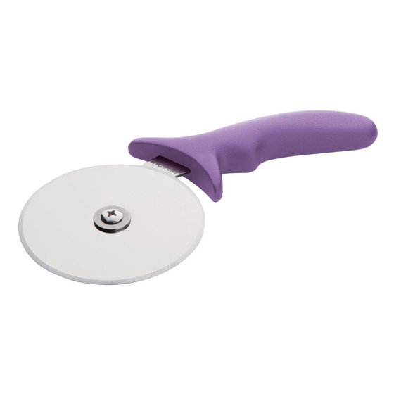 Hygiplas pizzaschneider 102mm lila 1 Hygiplas pizzaschneider 102mm lila